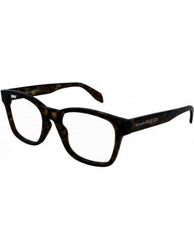 Alexander McQueen Casual Lines AM0356O Eyeglasses le des métaux précieux