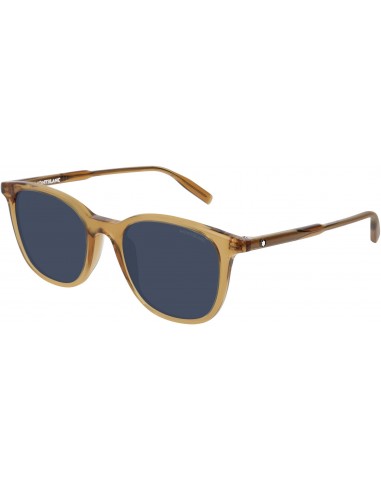 Montblanc Established MB0006S Sunglasses brillant des détails fins